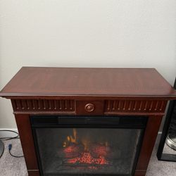 Electric Fireplace with working Heater/Furnace