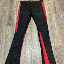 Waimea Stacked Jeans Leather Like Material Will Send Video Size34 Waist 