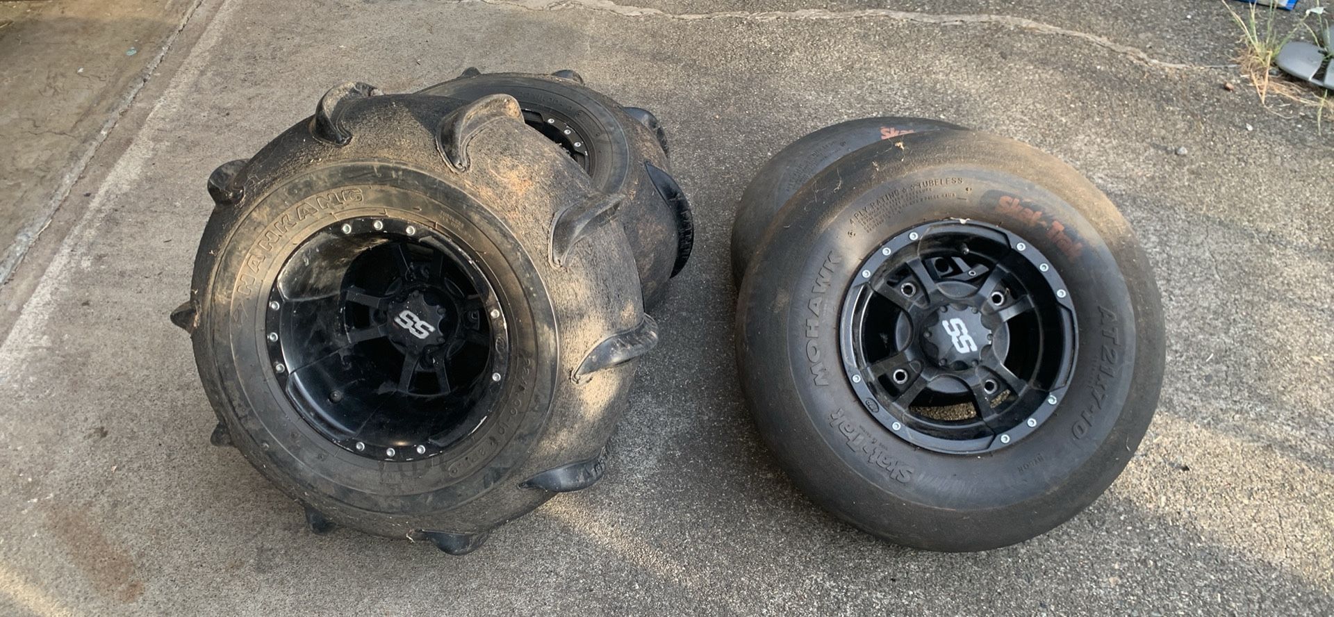 Sand tire came off 2005 Yamaha YFZ450