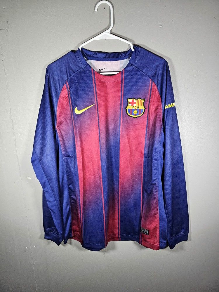Barcelona Home Longsleve Jersey