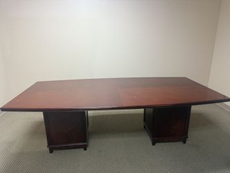 Solid Wood Conference Room Table