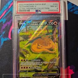 Pokemon 2022 Charizard V SWSH260 PSA 8 Black Star Promo PSA 8 Ultra Premium