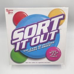 Sort It Out Board Game - New & Sealed 