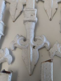 Iron Spear Finials