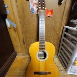 Amada S SERIES Guitar 4655HG Classical Acoustic Brown