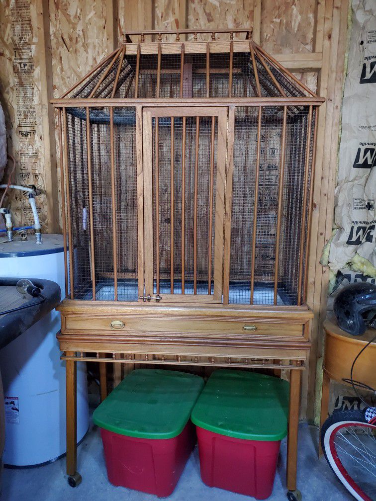 MCM Vintage Bird Cage