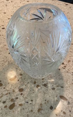 Crystal vase