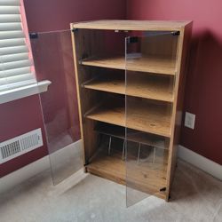 Shelves with Glass Doors 