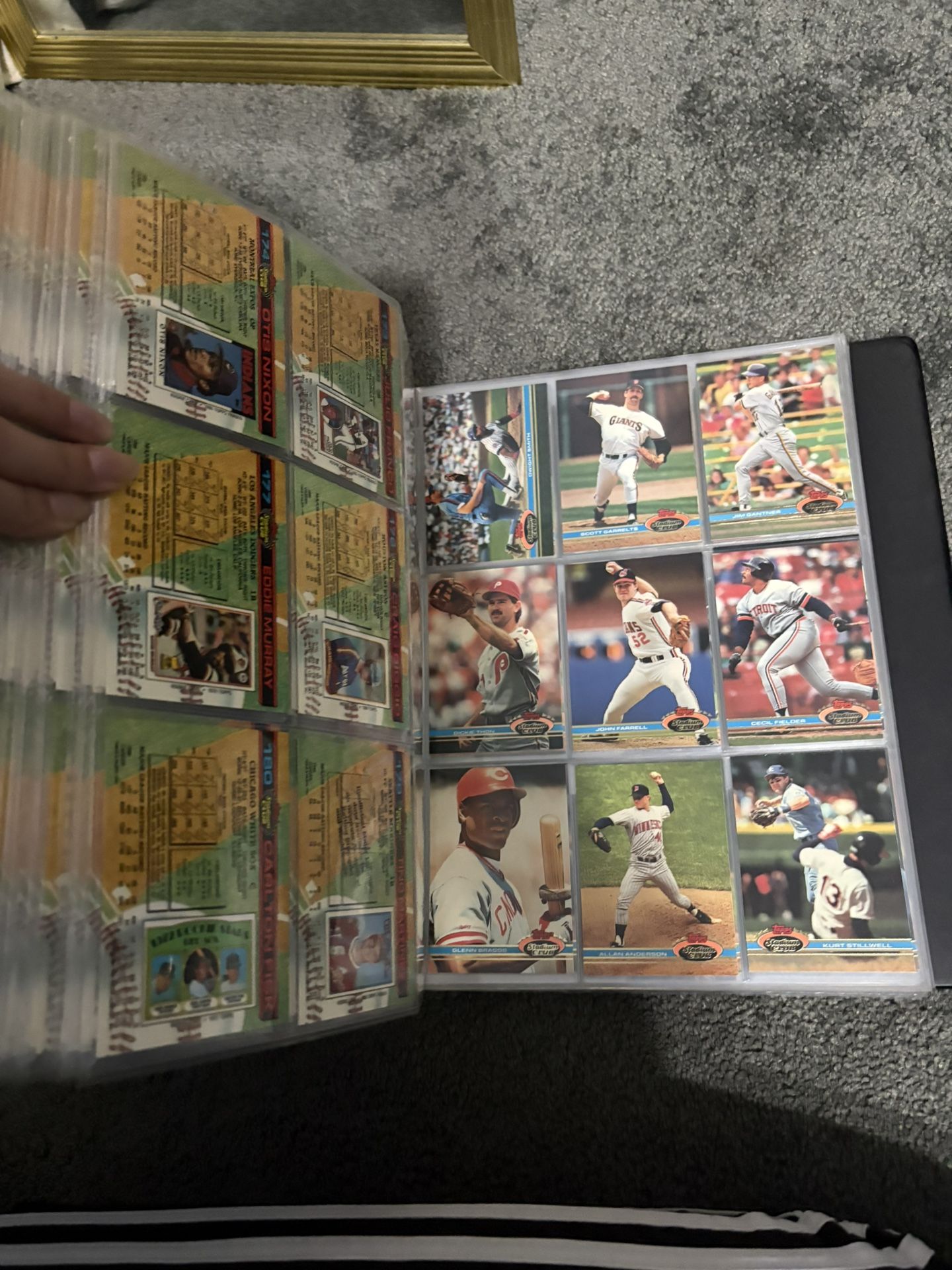 Baseball Card Binder 