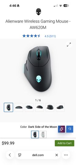 Alienware Wireless Gaming Mouse 