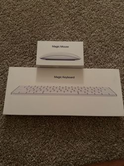 Magic Keyboard and Magic Mouse