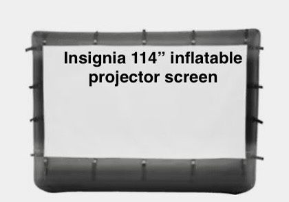 114” Inflatable Projector Screen