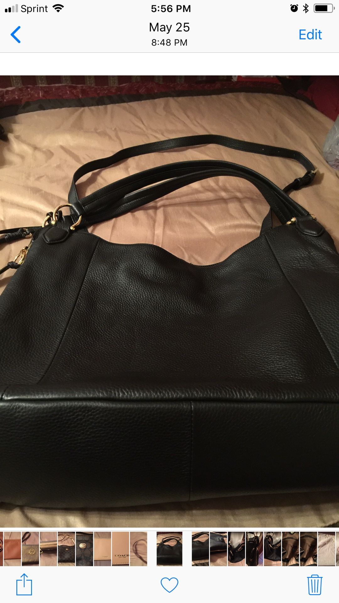 GILI PURSE. BLACK. NEW