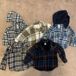 Boys 12-18 Month Flannel Bundle