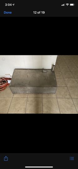 10 gallon stainless steel gas tank