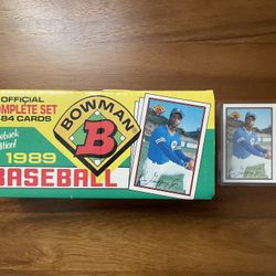 1989 Bowman Baseball Complete Set - Ken Griffey Jr. Rookie