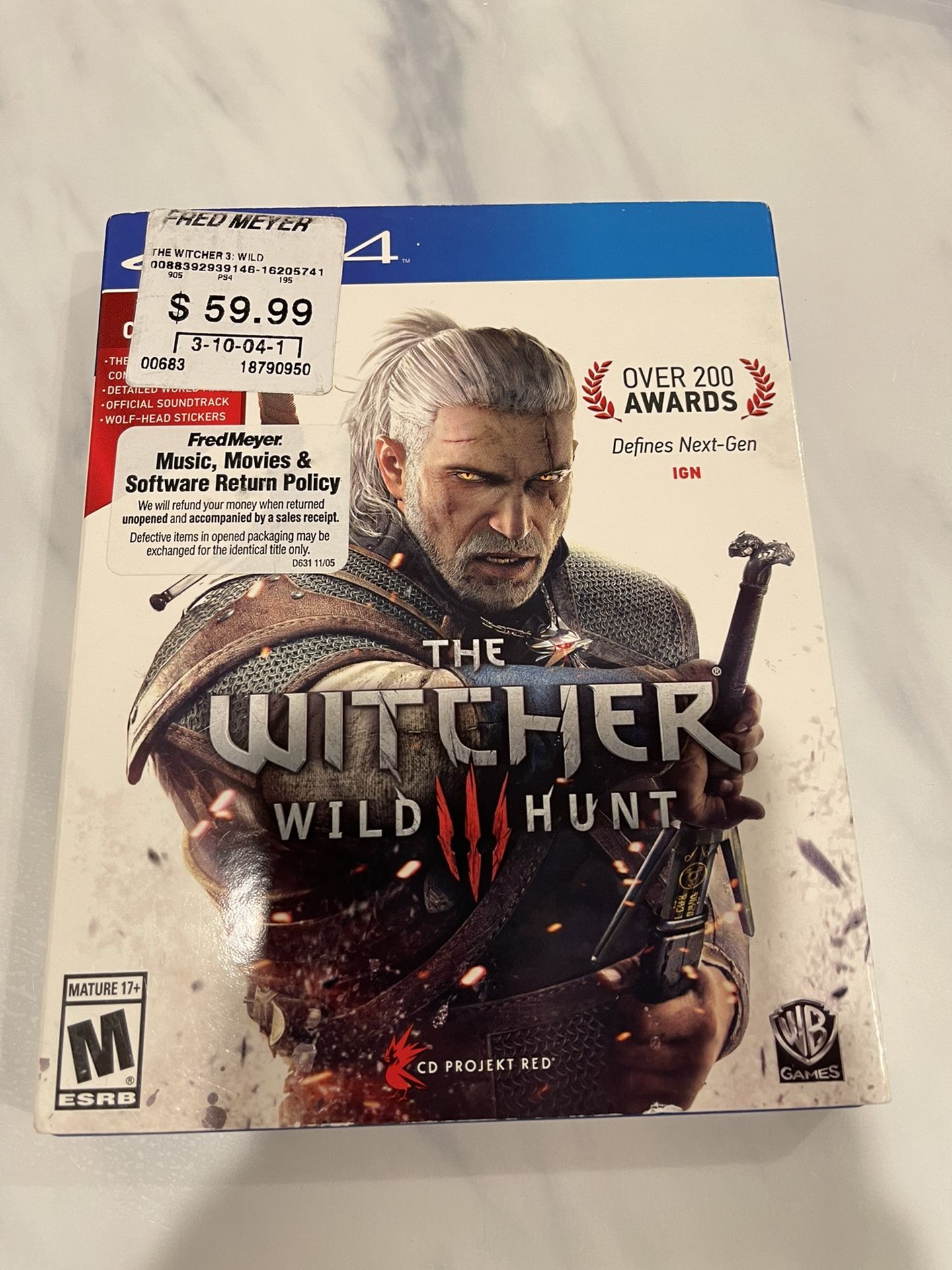The Witcher 3: Wild Hunt - Ps4