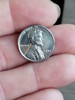 1943 Lincoln Steel head Penny