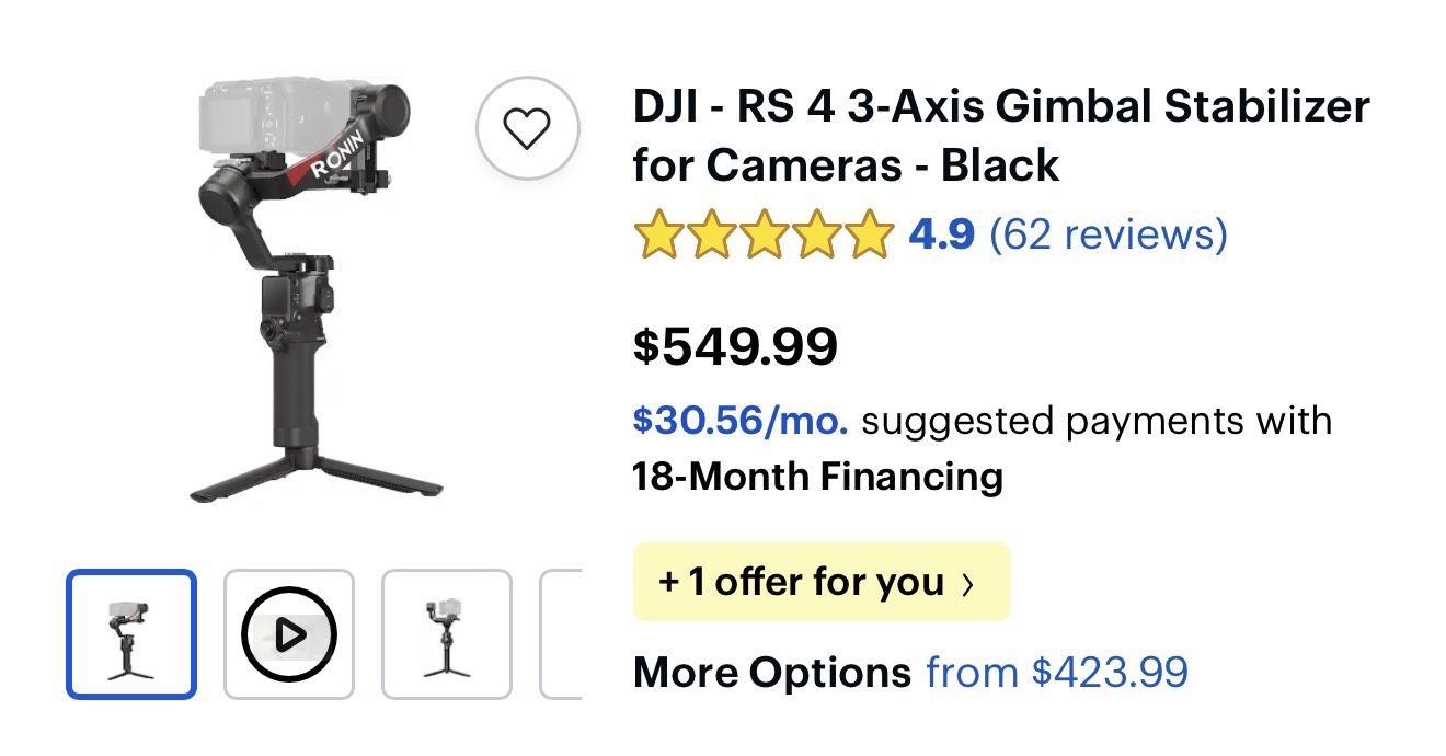DJI RS 4