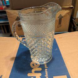 Vintage Anchor Hocking Glass Pitcher