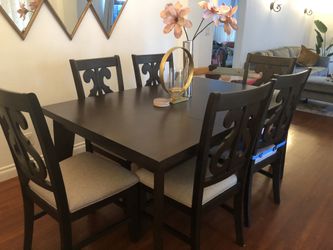 West Elm Dining Table With Extension And Chairs