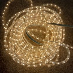 (2) 40 Ft White LED Outdoor Rope Lights 