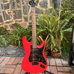 Vintage Electric Guitar Pink Kramer Guitar