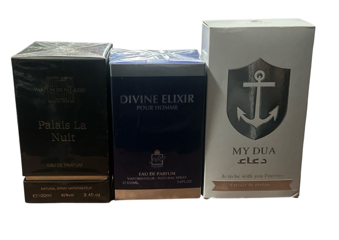 New men's 3 perfume gift set