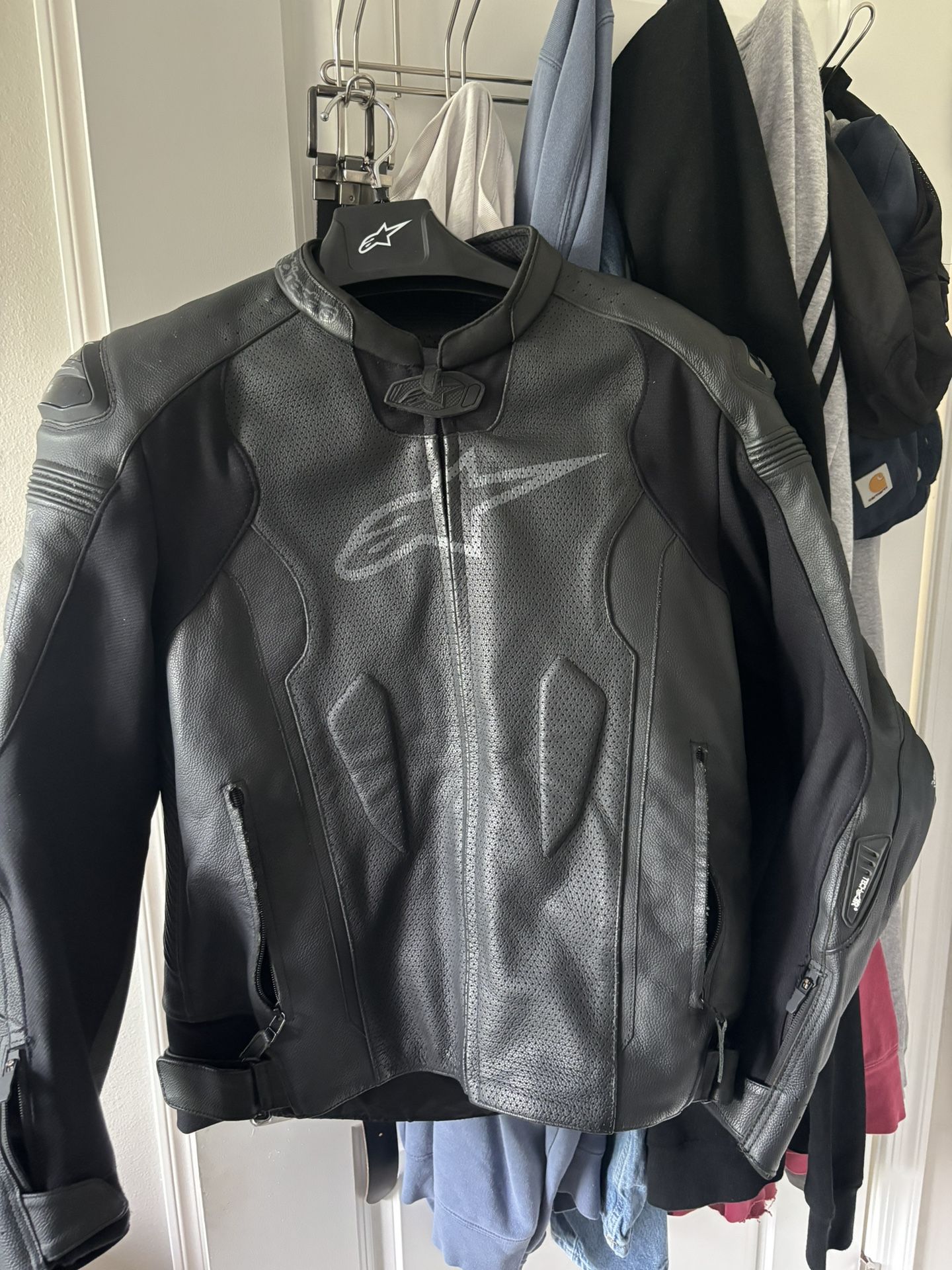 Alpinestars Missile Ignition Leather Jacket (Motorcycle Jacket)