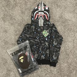 A Bathing Ape Double Hooded Zip Up