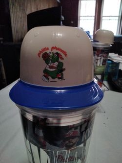 Phillies Kyle Schwarber Cup And Phanatic Baseball Hat