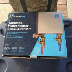 3/4 Tankless Water Heater Installation Kit. 