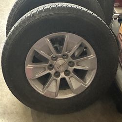 17” Rims And Tires