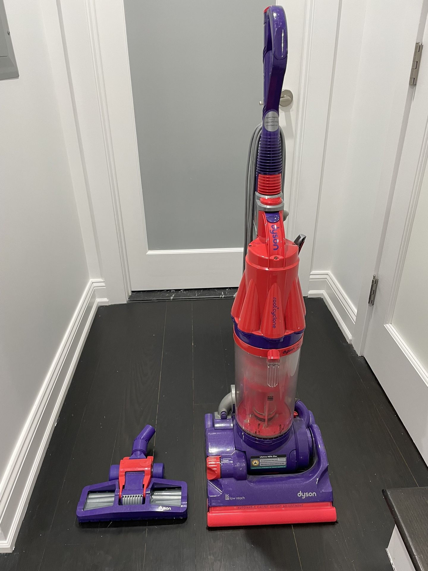 Dyson vacuum-DC07 with additional attachments