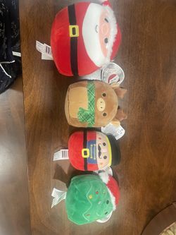 Set Of Christmas Squishmallow (all 4)