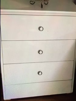 New compressed wood nightstand
