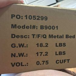 Metal Bed Frame Adjustable 