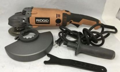 RIDGID 15 Amp Corded 7 inch Twist Handle Angle Grinder