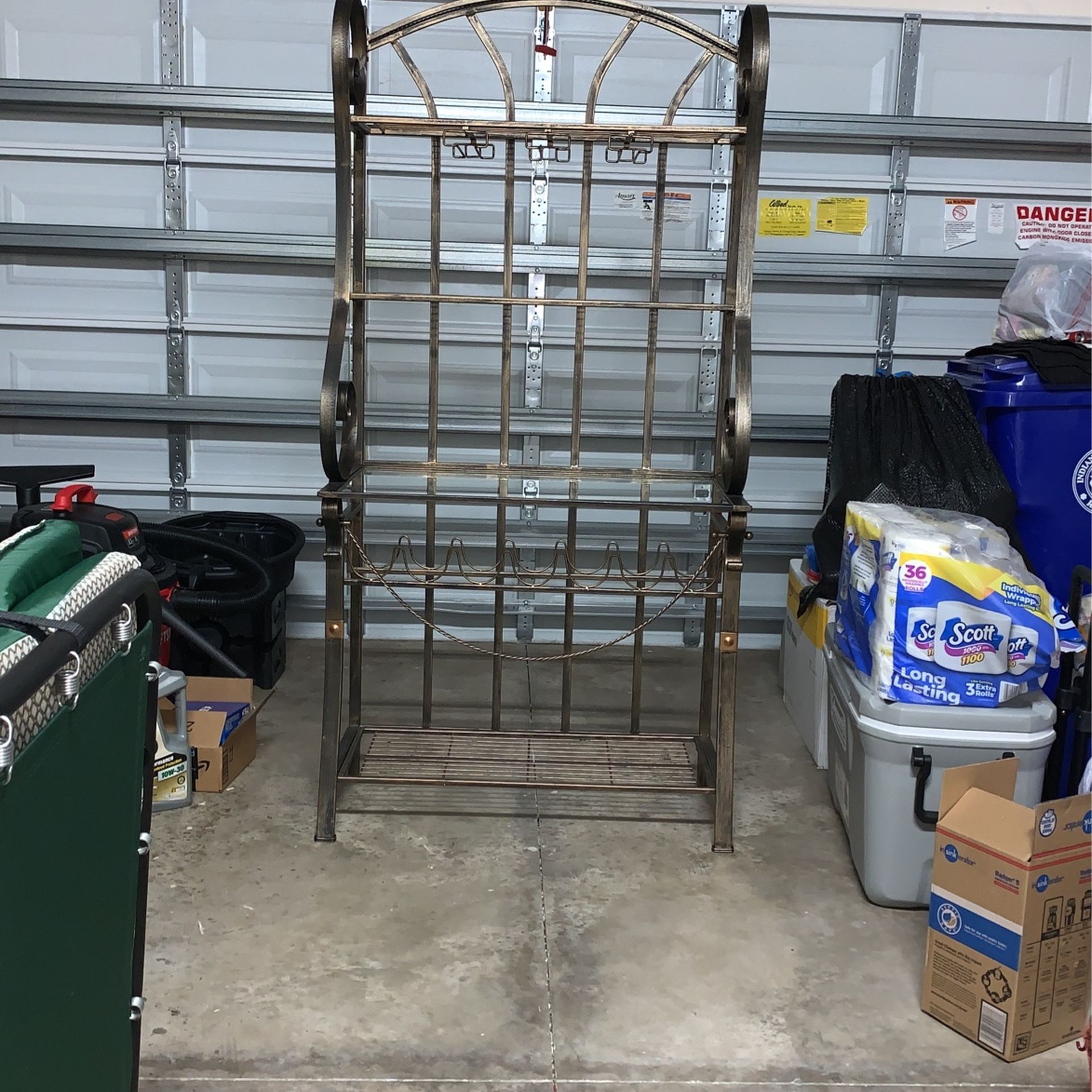 Iron Wine Rack