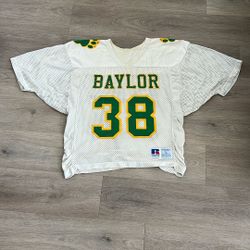 Baylor Bears Game Used Football Jersey
