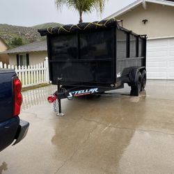 Waste Hydraulic Trailer $400