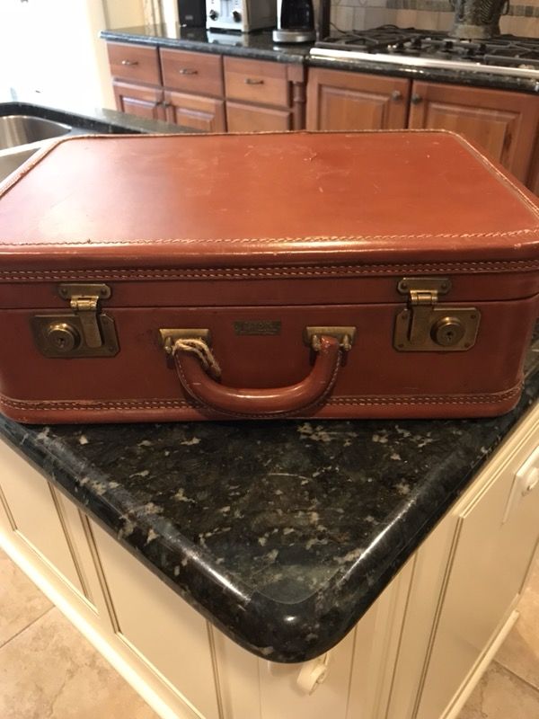 Antique suitcase - $80