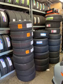 LOTS OF TIRES IN STOCK. MSG ME FOR PRICES.!