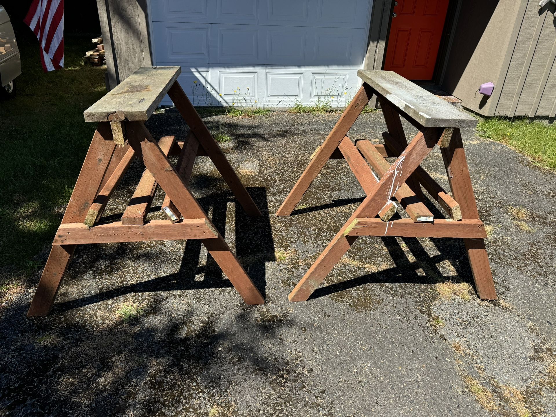 Custom Made Sawhorses