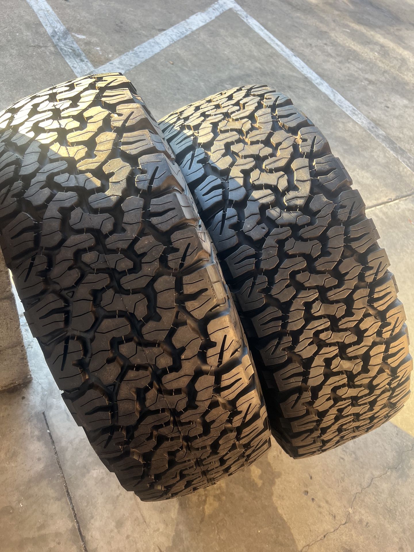 (2) BF GOODRICH BAJA KO2 K02 AT 285/70/17 TIRES 285/70R17 LLANTAS 285 ...