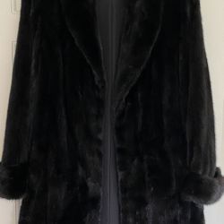 MINK WITH SHAWL COLLAR 36”