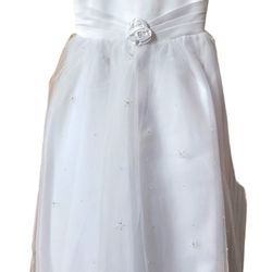 Girls  First Communion/Flower Girl Dress Size 8
