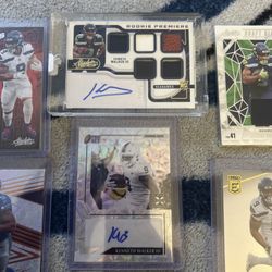 Kenneth Walker 17 Card RPA Lot