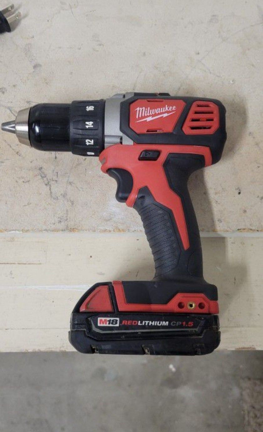 Milwaukee Drill , Battery & Charger