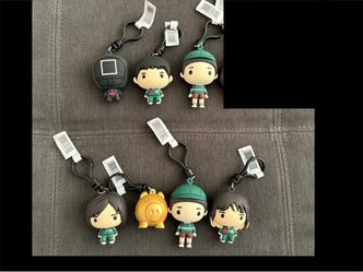 Squid Game Keychains NEW